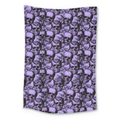 Skulls pattern  Large Tapestry