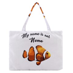 Clown Fish Medium Zipper Tote Bag by Valentinaart