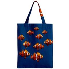 Clown Fish Zipper Classic Tote Bag by Valentinaart