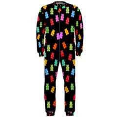 Candy Pattern Onepiece Jumpsuit (men)  by Valentinaart