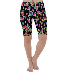 Candy Pattern Cropped Leggings 