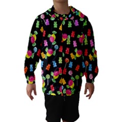 Candy Pattern Hooded Wind Breaker (kids) by Valentinaart