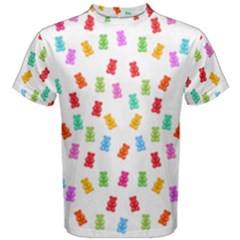 Candy Pattern Men s Cotton Tee by Valentinaart