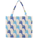 Animals Penguin Ice Blue White Cool Bird Mini Tote Bag View1