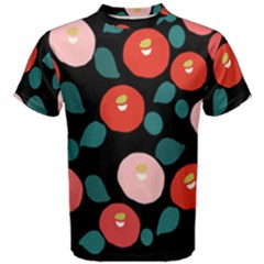 Candy Sugar Red Pink Blue Black Circle Men s Cotton Tee by Mariart