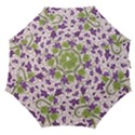 Flower Sakura Star Purple Green Leaf Straight Umbrellas View1