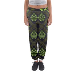 Leaf Green Women s Jogger Sweatpants by Mariart