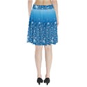 Water Bubble Blue Foam Pleated Skirt View2