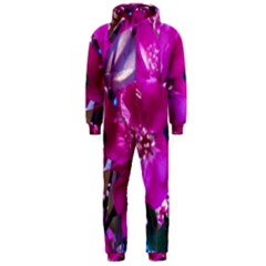 Pretty In Fuchsia Hooded Jumpsuit (men)  by dawnsiegler