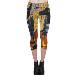 Anubis Capri Leggings  by dawnsiegler