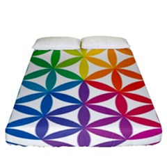 Heart Energy Medicine Fitted Sheet (Queen Size)