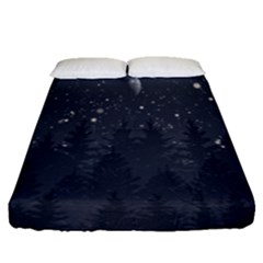 Night Full Star Fitted Sheet (queen Size)