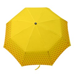 Yellow Star Light Space Folding Umbrellas by Mariart