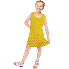 Yellow Star Light Space Kids  Tunic Dress