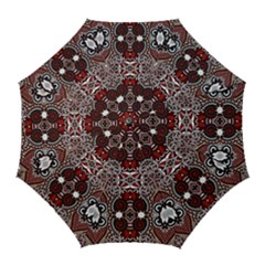 Batik Fabric Golf Umbrellas