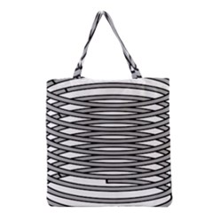 Circular Iron Grocery Tote Bag by Mariart