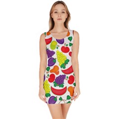 Fruite Watermelon Sleeveless Bodycon Dress by Mariart