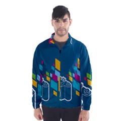 Photography Potraite Panorama Wind Breaker (men) by Mariart