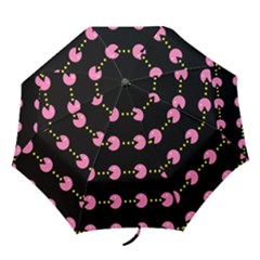 Wallpaper Pacman Texture Bright Surface Folding Umbrellas by Mariart