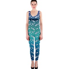 Under The Sea Paisley Onepiece Catsuit