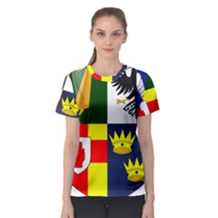 Arms of Four Provinces of Ireland  Women s Sport Mesh Tee