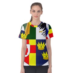 Arms of Four Provinces of Ireland  Women s Cotton Tee