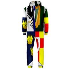 Arms of Four Provinces of Ireland  Hooded Jumpsuit (Men) 