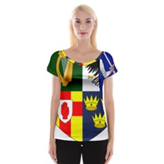 Arms of Four Provinces of Ireland  Women s Cap Sleeve Top