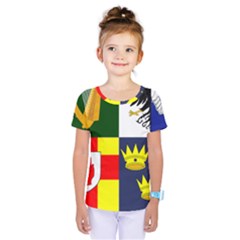 Arms of Four Provinces of Ireland  Kids  One Piece Tee