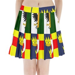 Arms Of Four Provinces Of Ireland  Pleated Mini Skirt