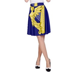 Royal Standard Of Ireland (1542-1801) A-line Skirt by abbeyz71