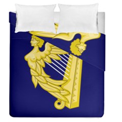 Royal Standard Of Ireland (1542-1801) Duvet Cover Double Side (queen Size) by abbeyz71