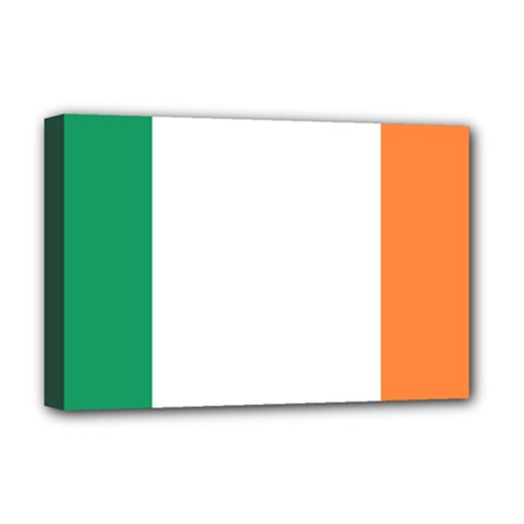 Flag Of Ireland  Deluxe Canvas 18  X 12   by abbeyz71