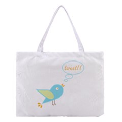 Cute Tweet Medium Tote Bag by linceazul