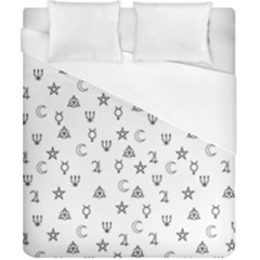 Witchcraft symbols  Duvet Cover (California King Size)