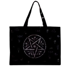 Witchcraft Symbols  Zipper Mini Tote Bag by Valentinaart