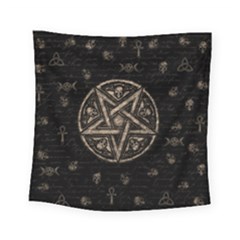 Witchcraft Symbols  Square Tapestry (small) by Valentinaart