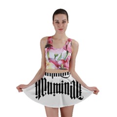 Illuminati Mini Skirt by Valentinaart