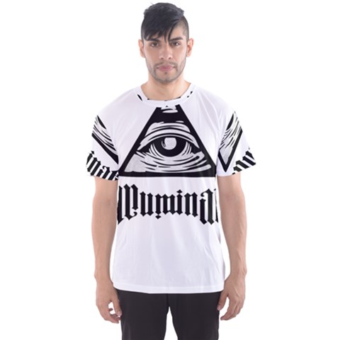 Illuminati Men s Sport Mesh Tee by Valentinaart