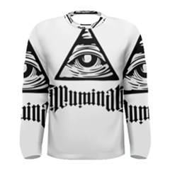 Illuminati Men s Long Sleeve Tee by Valentinaart