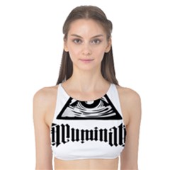 Illuminati Tank Bikini Top by Valentinaart