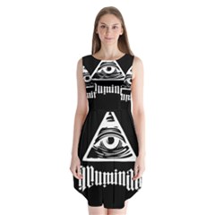 Illuminati Sleeveless Chiffon Dress   by Valentinaart