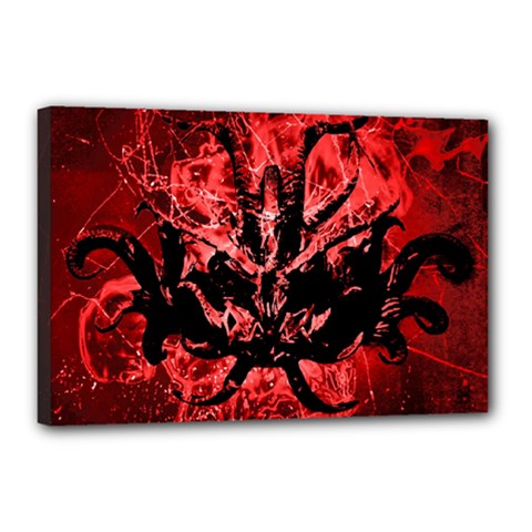 Scary Background Canvas 18  X 12  by dflcprints