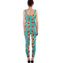 Semicircles And Arcs Pattern OnePiece Catsuit View2