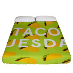 Bread Taco Tuesday Fitted Sheet (california King Size)