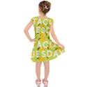 Bread Taco Tuesday Kids  Short Sleeve Dress View2