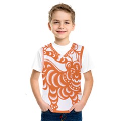 Chinese Zodiac Signs Tiger Star Orangehoroscope Kids  Sportswear