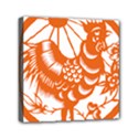 Chinese Zodiac Horoscope Zhen Icon Star Orangechicken Mini Canvas 6  x 6  View1