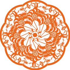 Chinese Zodiac Horoscope Zhen Icon Star Orangechicken Straight Umbrellas