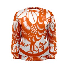 Chinese Zodiac Horoscope Zhen Icon Star Orangechicken Women s Sweatshirt